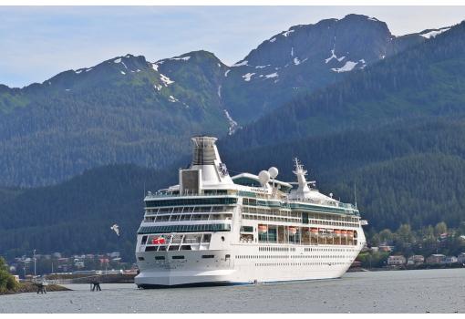 En Alaska, atracado en Juneau